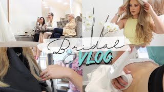 BRIDAL VLOG: I Found My Wedding Dresses, Wedding Hair, Cellulite Treatments &amp; Weight Loss Chat