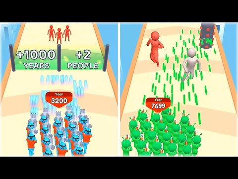 MAX LEVEL in Crowd Evolution Game!