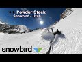 Snowbird  expert terrain powder stack  utah powdersnow snowbird skiutah