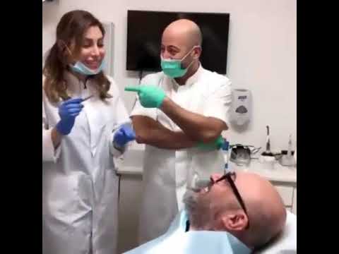 الفنانه يارا عندما تصبح دكتوره أسنان 