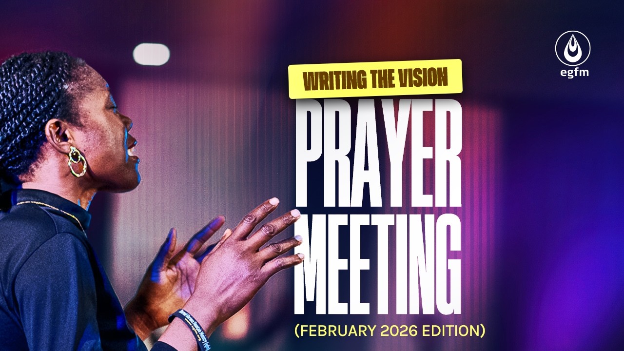 WRITING THE VISION PRAYER MEETING -18|02|2026