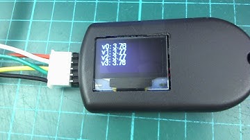 DIY lipo voltage checker (arduino)