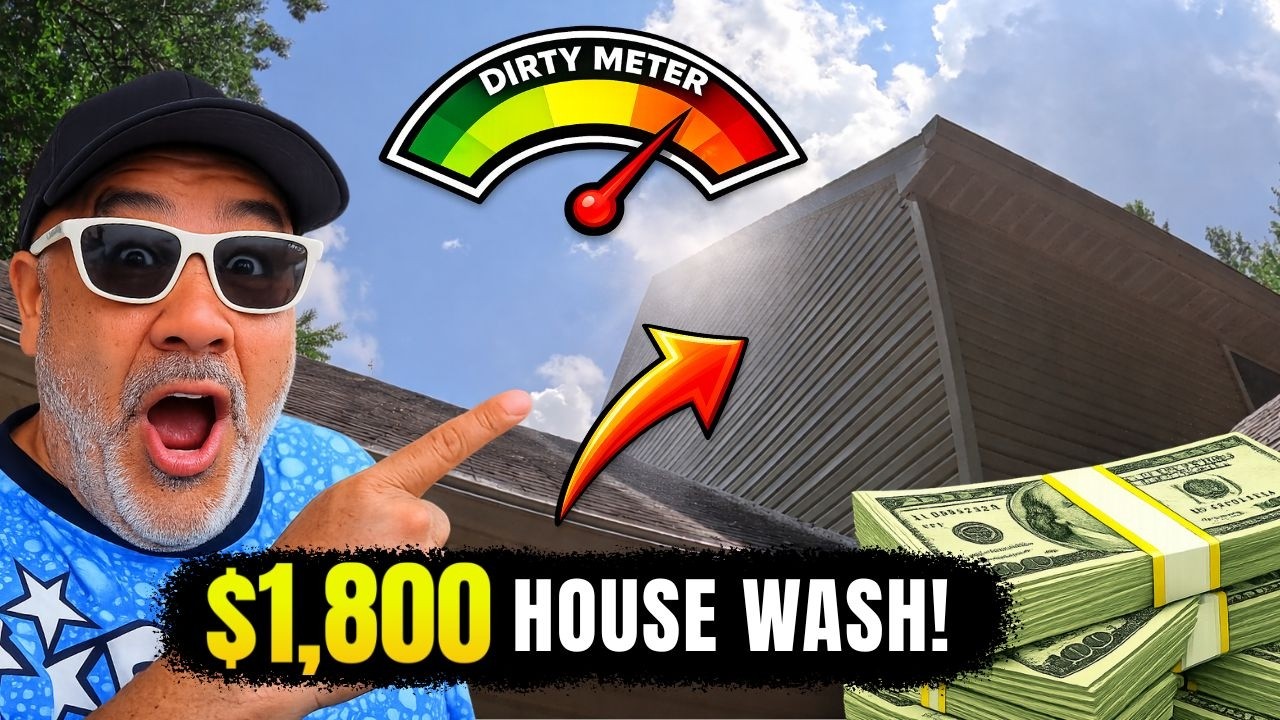 Как я зарабатывал 600 долларов в час, занимаясь мойкой под давлением 💦✨