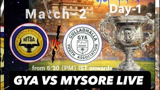 2 Half GYA VS MYSORE Southcup Opening