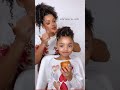 Mommy and daughter natural curly hair hairstyle