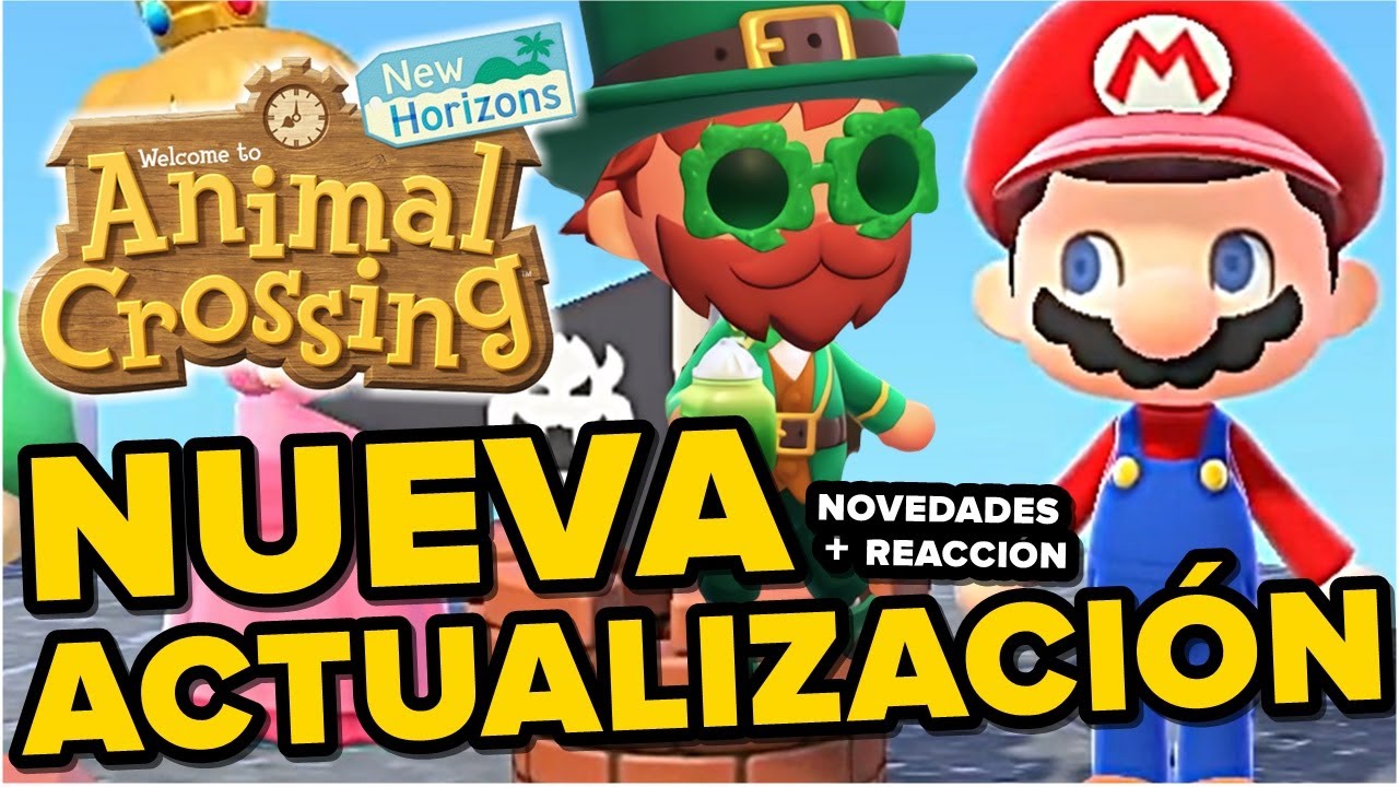 Detalles De Nueva Actualizacion De Animal Crossing New Horizons Novedades Y Reaccion Marzo 21 Youtube