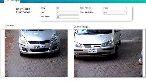 Vehicle count and License plate capture system