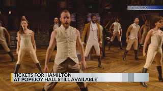 Hamilton comes to Popejoy, tickets still available