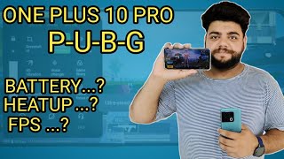 Oneplus 10 pro Pubg test | Oneplus 10 pro buy for gaming | Pubg Graphics , Battery And Heat Test |