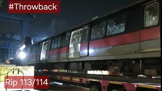 (#Throwback)[SMRT] C151 114 (1114) NSEWL sending for scrapping