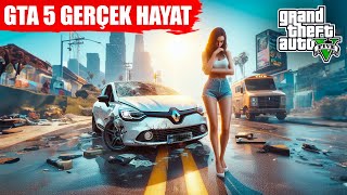 Gta 5 Gerçek Hayat Kadinin Arabasina Çarptilar 