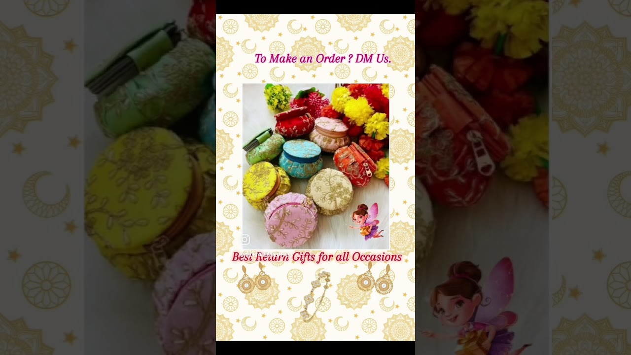 Cute jewellery organizer—perfect return gift for any occasion! DM to order: 94450 61348. 