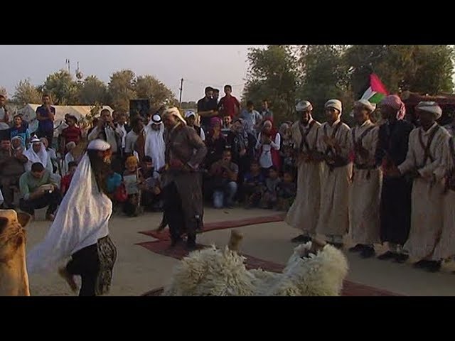 مهرجان تراثي في غزة "قبائل البادية والنقب في مخيم العودة شرق البريج"