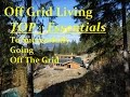 OFF GRID WATER: NO WATER NO OFF GRID