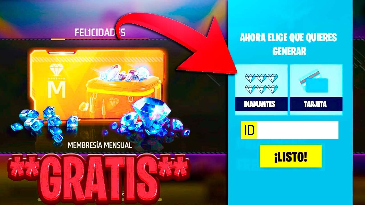 🔥¡TARJETA MENSUAL GRATIS en FREE FIRE 2025!💎 Método para DIAMANTES ILIMITADOS⚡ [FUNCIONA]