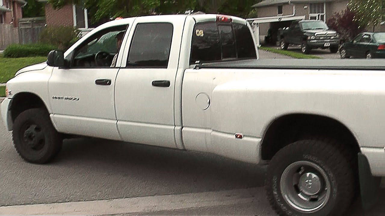 Stump pulling with Cummins - YouTube