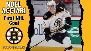 Noel Acciari Boston Bruins First Nhl Goal Mar 28, 2017 Clic Nhl