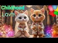 CAT'S LOVESTORY/పిల్లి ప్రేమకథ #shorts  #shortsfeed  #trending  #cartoon #cute #cat #viralvideo
