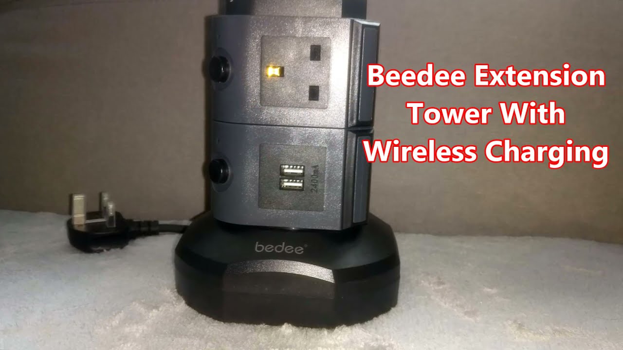 Beedee Extension Tower With Wireless Charging