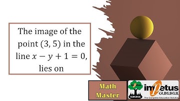 The image of the point (3, 5) in the line x-y+1=0, lies on