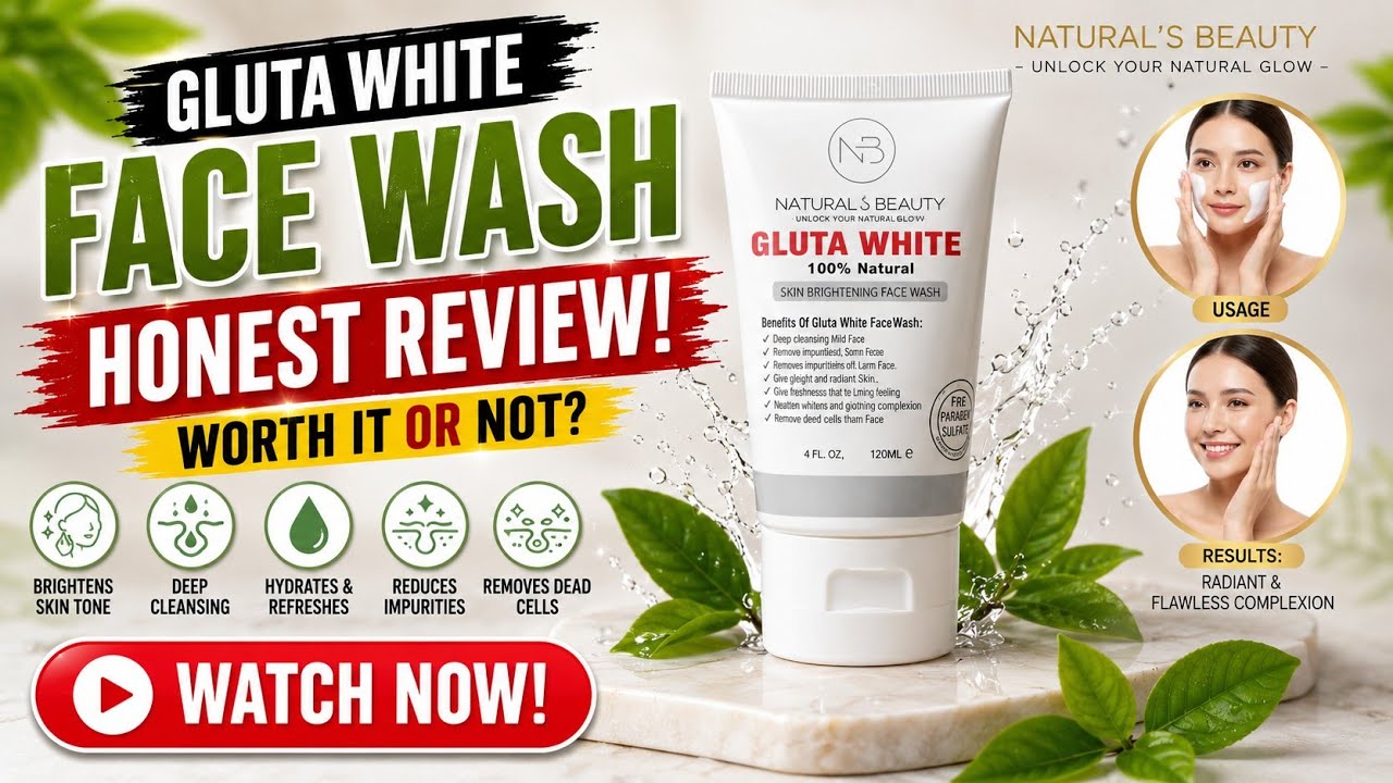 nutrawhite glutathione brightening facewash product info and reviews Naturals Beauty Face Wash l l Gluta White Face Wash l Naturals Beauty Face Wash Review Unlocking Youthful Vitality: The