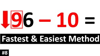 Subtract Two-Digit number by 10 (Fastest & Easiest Method) (1.NBT.C.5) Net Worth
