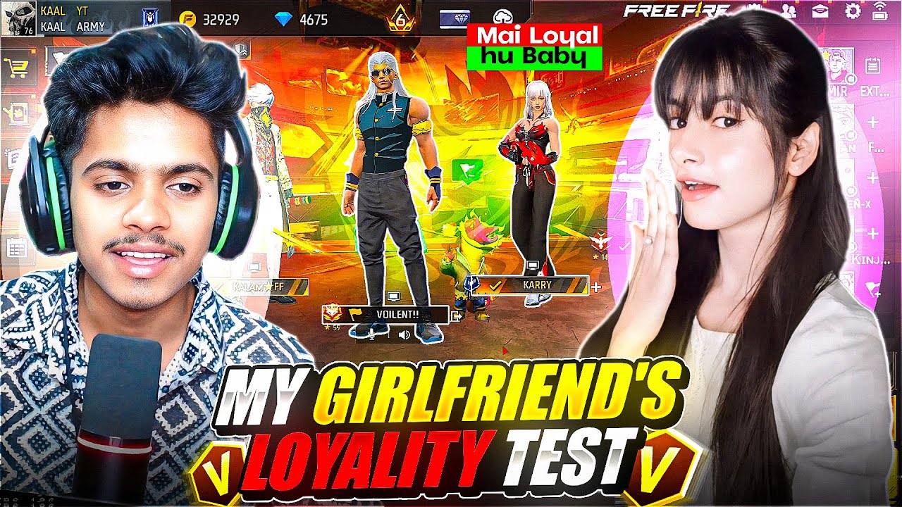 Mare Girlfriend Ka Loyalty Test 😱 Garena Free Fire