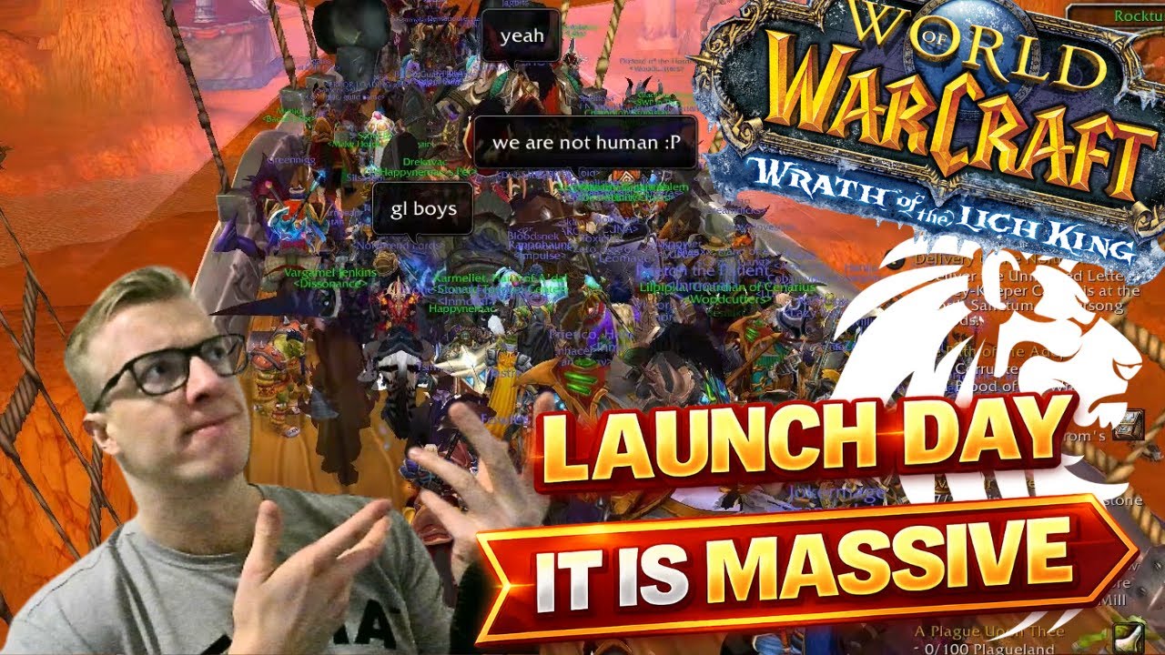 WARMANE DID NOT DISAPPOINT! ONYXIA WotLK LAUNCH DAY!
