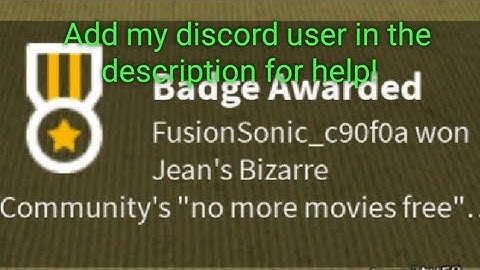 Helping people get wega badge WITH HACKS on item asylum