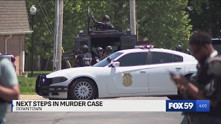 Next steps in parking garage murder case