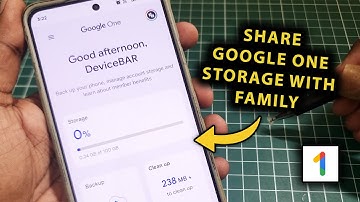 How To Share Google One Storage With Family Members & Save Money!