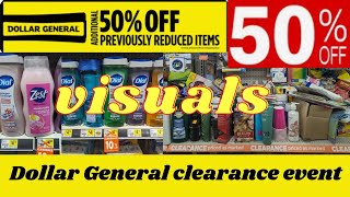 Dollar General Clearance event visuals\/ 3\/1-3\/3 date video 1