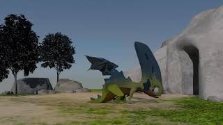 Henry the Dragon Rig Animation Test