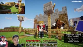 Battle Lawan Zombie Creeper Survival 2018 #5 - TheRempongsHD Minecraft Indonesia