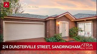 2/4 DUNSTERVILLE STREET, SANDRINGHAM | Atria Real Estate 2/4 DUNSTERVILLE STREET, SANDRINGHAM | Atria Real Estate