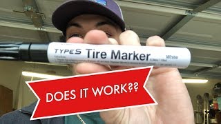 Tire Marker DIY! DOES IT WORK?!?