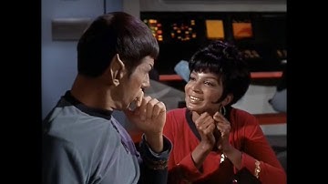 Star Trek - Spock and Uhura Discuss Romance and Logic