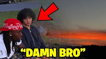 Kai Cenat has the most wholesome convo with a random dude!