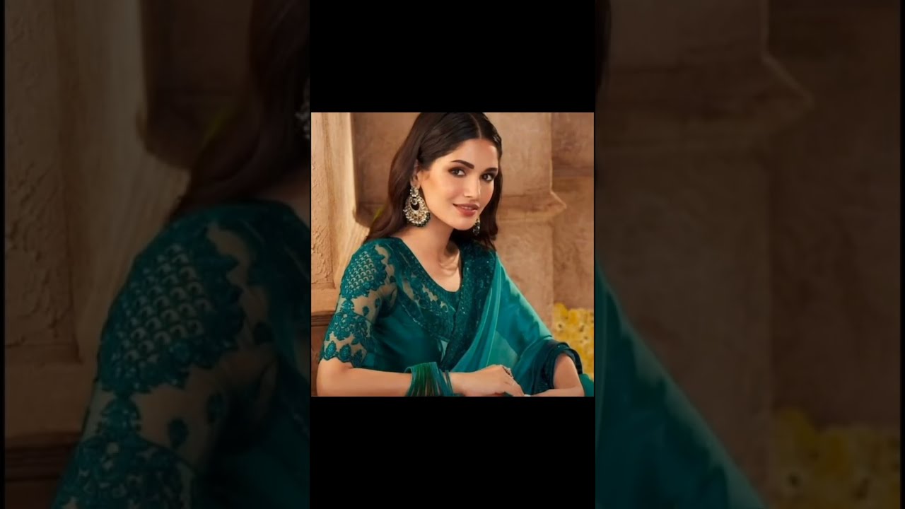 Navratri festival Day - 9 peacock green colour silksaree collection 2023 | Functionsaree |