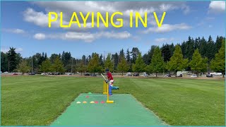 Playing in V - Drill # 2 - Take singles to score long innings screenshot 3
