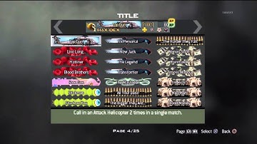 HaX-DEX 21st prestige + unlock all on mw3 !