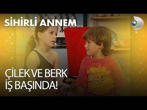 Çilek ve Berk İş Başında! - Sihirli Annem 62. Bölüm