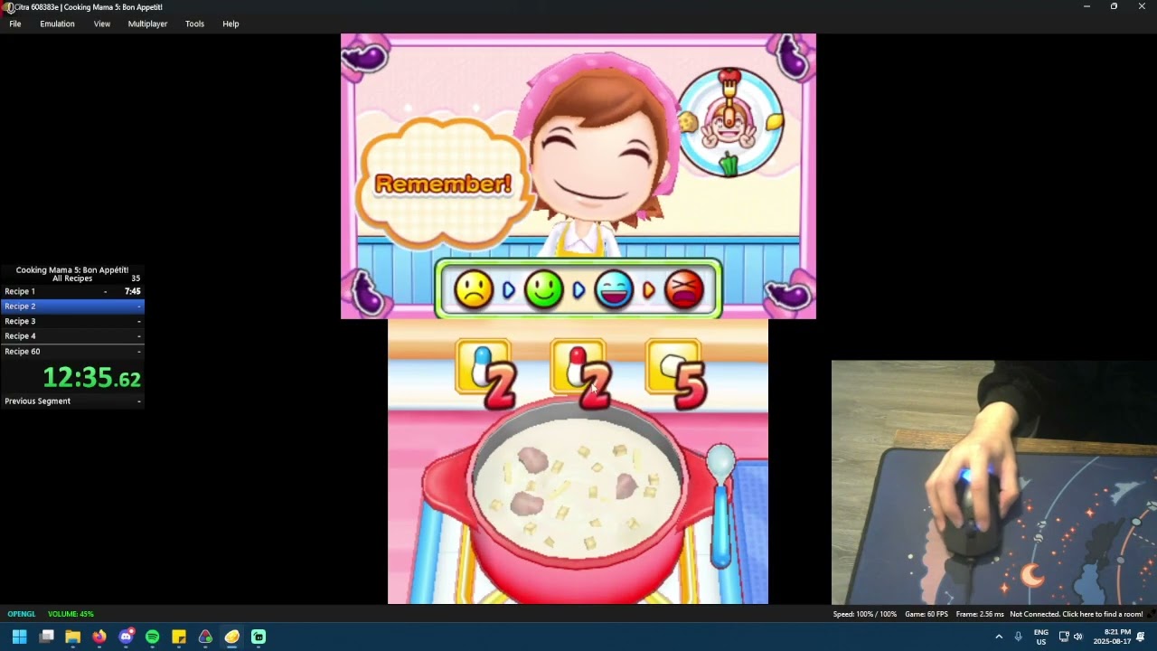 (WR) Cooking Mama 5: Bon Eppetit All Gold Medals