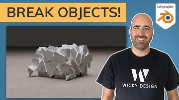 Break Objects in Blender
