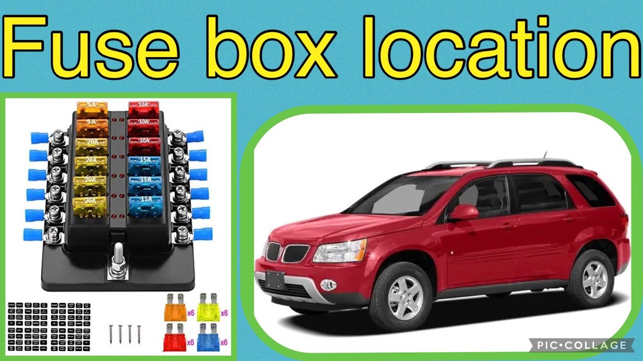 2007 pontiac torrent cigarette lighter fuse The fuse box location on a 2007 Pontiac torrent
