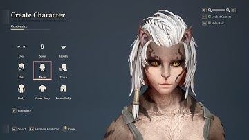 Come See The Amazing Female Varg Berserker In Depth Character Customization In Bless Unleashed!