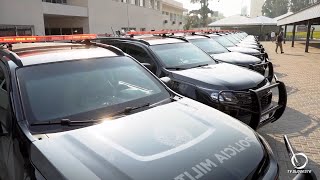 ROTAM recebe viaturas...