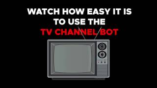 Engati Bot Marketplace - T.V Channel Bot Template