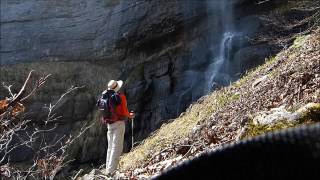 CAscada de Somo, cerca de Pido, Picos de Europa, rutas, travesias, trekking