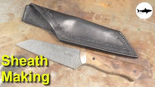 Triple-T #179 - How to make a knife sheath